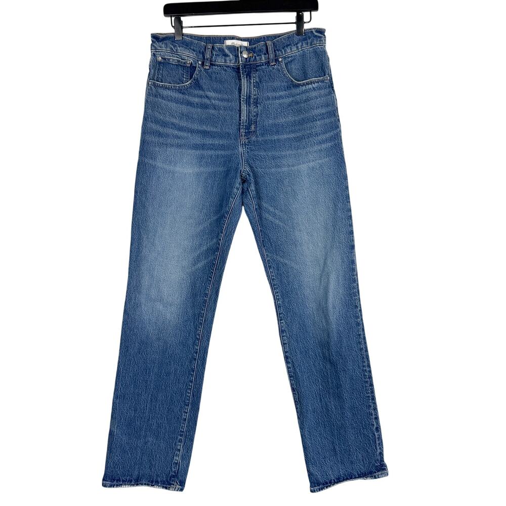 Madewell The Longline Straight Jean High Rise Blue 32" - 30T 30 Tall
